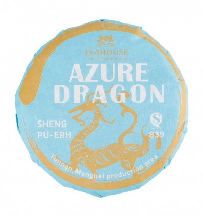 Чай Teahouse Azure dragon №817 пуер зелений китайський 100г