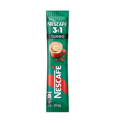 Напиток кофейный Nescafe 3в1 Turbo растворимый 24 х 12г