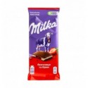 Шоколад Milka Клубника и Крем молочный 90г