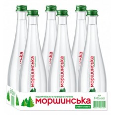 Вода Моршинська мінеральна слабогазована 6х0.5л