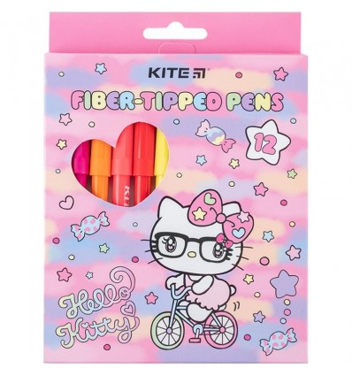 Фломастеры Hello Kitty HK24-447, 12шт