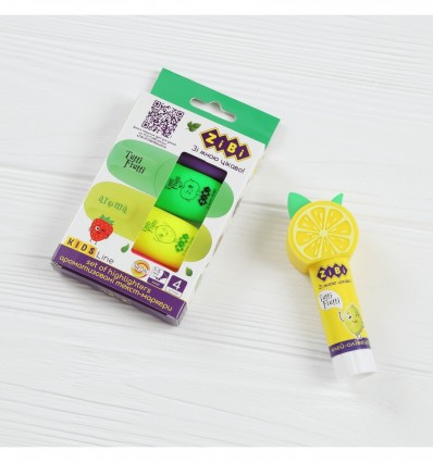 Набір маркерів + клей олівець Tutti-Frutti, ZB.6301.5 ( ZB.6301.5 )
