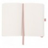 Книга записна Partner Soft Skin 8616-24-3-A,125*195 мм, 96 аркушів у клітинку, пудрова, Воля ( 8616-