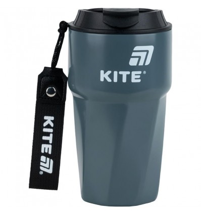 Термокружка Kite K25-1220-1, 450 мл, сіра ( K25-1220-1 )