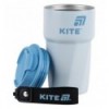 Термокружка Kite K25-1220-2, 450 мл, сіро-блакитна ( K25-1220-2 )