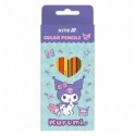 Олівці кольорові двосторонні Kite Kuromi HK25-054-2, 12 шт ( HK25-054-2 )