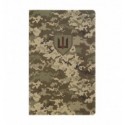 Книга записна MILITARY BM.295190-04, А5, 64 аркуші, клітинка, обкл. з синтетичного каменя, піксель (
