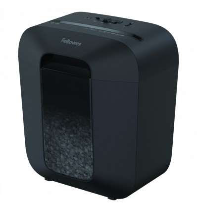 Знищувач Fellowes LX25, 6 аркушів, фрагменти 4х37 мм, кошик 11,5 літрів, f.U4170501
