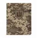 Книга записна MILITARY BM.296190-04, А6, 64 аркуші, клітинка, обкл. з синтетичного каменя, піксель (