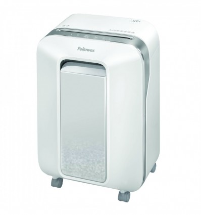Уничтожитель бумаги LX201 white, 12 л, секретность P-5, фрагменты 2х12мм, корзина 22 литр., f.U50501