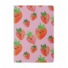 Книга для нотаток FRUITS BM.24822103-29, А5, 32 аркуші, клітинка, прошита обкладинка, малинова ( BM.