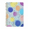 Книга для нотаток GLAMOUR BM.24572109-02, А5, 80 арк., клітинка, тв. картонна обкладинка, синя ( BM.