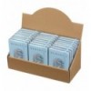 Книжка записна ESSENCE BM.256104-12, на гумці, А6, 80 арк., клітинка, тв. обл., блакитна ( BM.256104