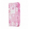 Книжка записна BLOSSOM BM.257102-10, на гумці, А7, 80 арк., клітинка, тв. обл., рожева ( BM.257102-1