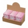 Книжка записна BLOSSOM BM.257102-10, на гумці, А7, 80 арк., клітинка, тв. обл., рожева ( BM.257102-1