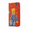 Книжка записна KIDS LINE BEAR ZB.117103 на гумці, А7, 80 арк., клітинка., тв. обл., помаранчева ( ZB