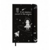 Книжка записна KIDS LINE COSMO ZB.116102 на гумці, А6, 80 арк., клітинка, тв. обл., чорна ( ZB.1161