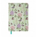 Книжка записна GENTLE BM.255113-15, на гумці, А5, 96 арк., клітинка, тв. обл., салатова ( BM.255113-