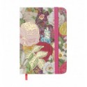 Книжка записна ROSE BM.257103-10, на гумці, А7, 80 арк., клітинка, тв. обл., рожева ( BM.257103-10 )