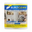 Рушники целюлозні Buroclean, 2-шарові, 2 рулони на гільзі білі ( 10100402 )