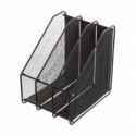 Лоток для бумаг BUROMAX BM.6264-01 3 в1, 310x295x240мм, металлический, черный ( BM.6264-01 )