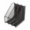Лоток для бумаг BUROMAX BM.6264-01 3 в1, 310x295x240мм, металлический, черный ( BM.6264-01 )