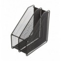 Лоток для бумаг BUROMAX BM.6263-01, 310x295x160мм, металлический, черный ( BM.6263-01 )