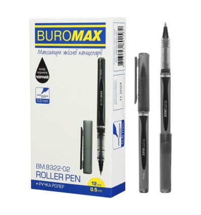 Ручка роллер BM.8322-02, 0.5 мм, черный ( BM.8322-02 )