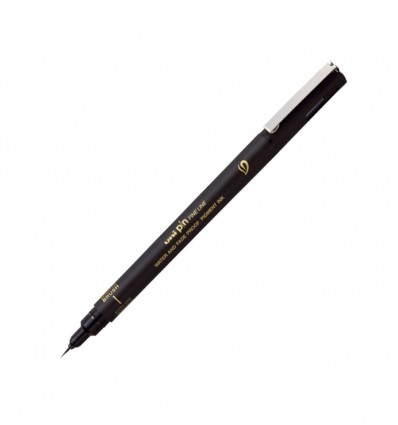 Лайнер браш Uni PIN Extra Fine Brush PINBR-500EF(S)BLACK, чорний ( PINBR-500EF(S)BLACK )