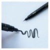 Лайнер браш Uni PIN Extra Fine Brush PINBR-500EF(S)BLACK, чорний ( PINBR-500EF(S)BLACK )
