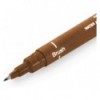Лайнер браш Uni PIN Brush FINE LINE PINBR-200(S) SEPIA, світло-коричневий ( PINBR-200(S) SEPIA )