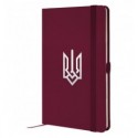 Книга записна Axent Partner Герб 8201-46-5-A, 125x195 мм, 96 аркушів, клітинка, винна ( 8201-46-5-A 