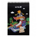 Блокнот пластиковий Kite Hot Wheels Skate HW25-196-2, А6, 48 аркушів, нелінований