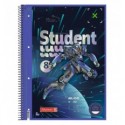 Коледж-блок А4 Premium Robot Heroes 10-679 27 421, лінія, 80 аркушів