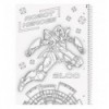 Коледж-блок А4 Premium Robot Heroes 10-679 27 421, лінія, 80 аркушів