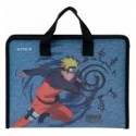 Папка-портфель на блискавці Kite Naruto NR23-202, 1 відділення, A4