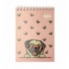 Блокнот на пружині зверху, А-6, 40 арк., PUPPIES ZB.12140, картонна обкладинка, KIDS Line