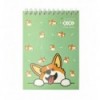 Блокнот на пружине сверху, А-6, 40 л., PUPPIES ZB.12140, картонная обложка, KIDS Line