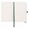 Книга записная Partner Soft Skin 8616-48-6-A, 125*195 мм, 96 листов в клеточку, серо-лазурная, Воля