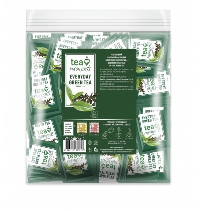 Чай зелений Tea Moments "Everyday Green Tea" сашет, 50х1,7г ( tm.01718 )