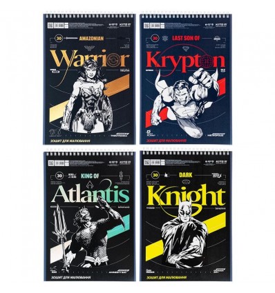 Тетрадь для рисования Kite DC Comics DC24-243, 30 листов ( DC24-243 )