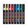 Набір маркерів uni POSCA PC-5M 8C,1,8-2,5мм, 8 шт
