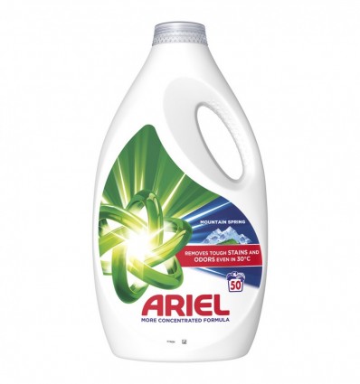 Гель для стирки Ariel жидкий Горный источник 2,25л