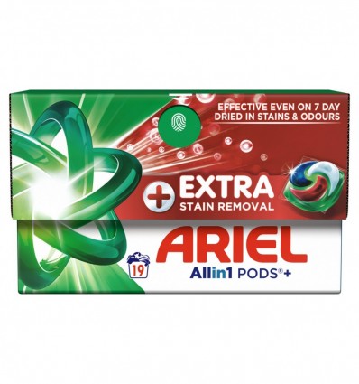 Капсули Ariel розчинні Екстрасила очищення 19 х 24,5г
