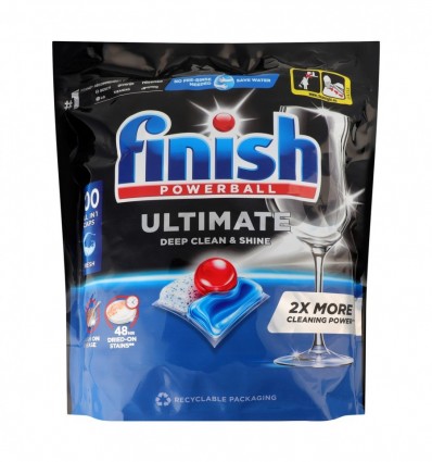 Капсули для миття посуду Finish UItimate All in 1 100шт