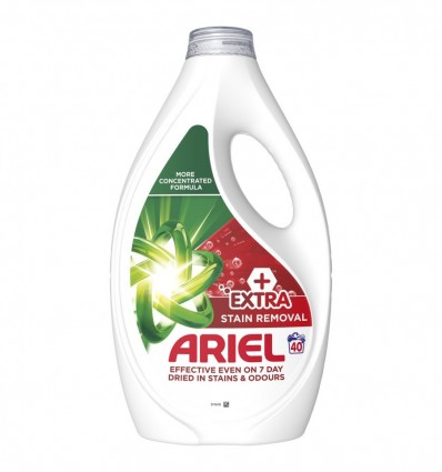 Гель для стирки Ariel жидкий Дополнительное пятно удаление 1,80л