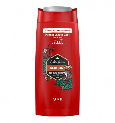 Гель Old Spice Bearglove для душу + шампунь 2в1 675мл