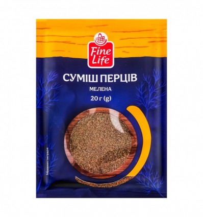 Смесь перцев Fine Life молотая 20 г