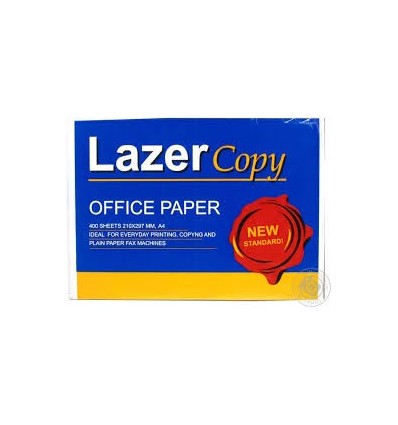 Папір офісний LAZER Copy, А4, 80г/м2, 100л, клас С