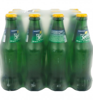 Напиток безалкогольный Sprite с/газ на ароматизаторах 12 х 250мл